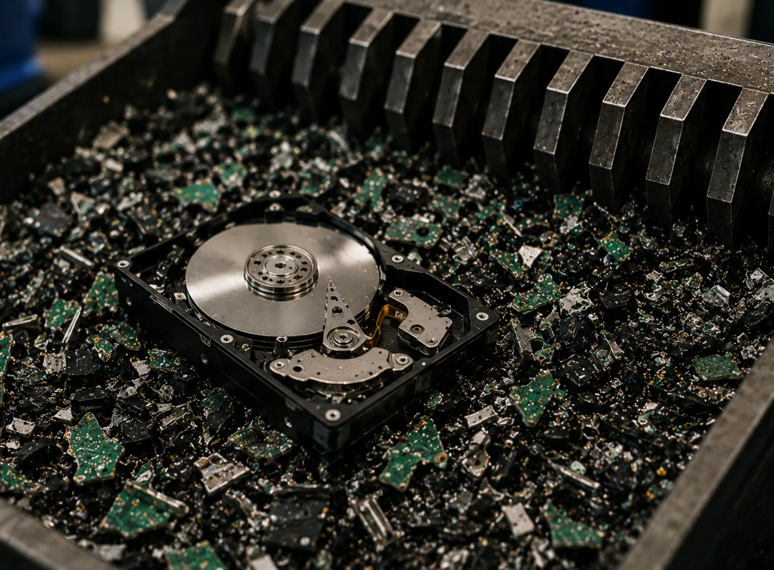 The Difference Between Data Wiping and Hard Drive Destruction