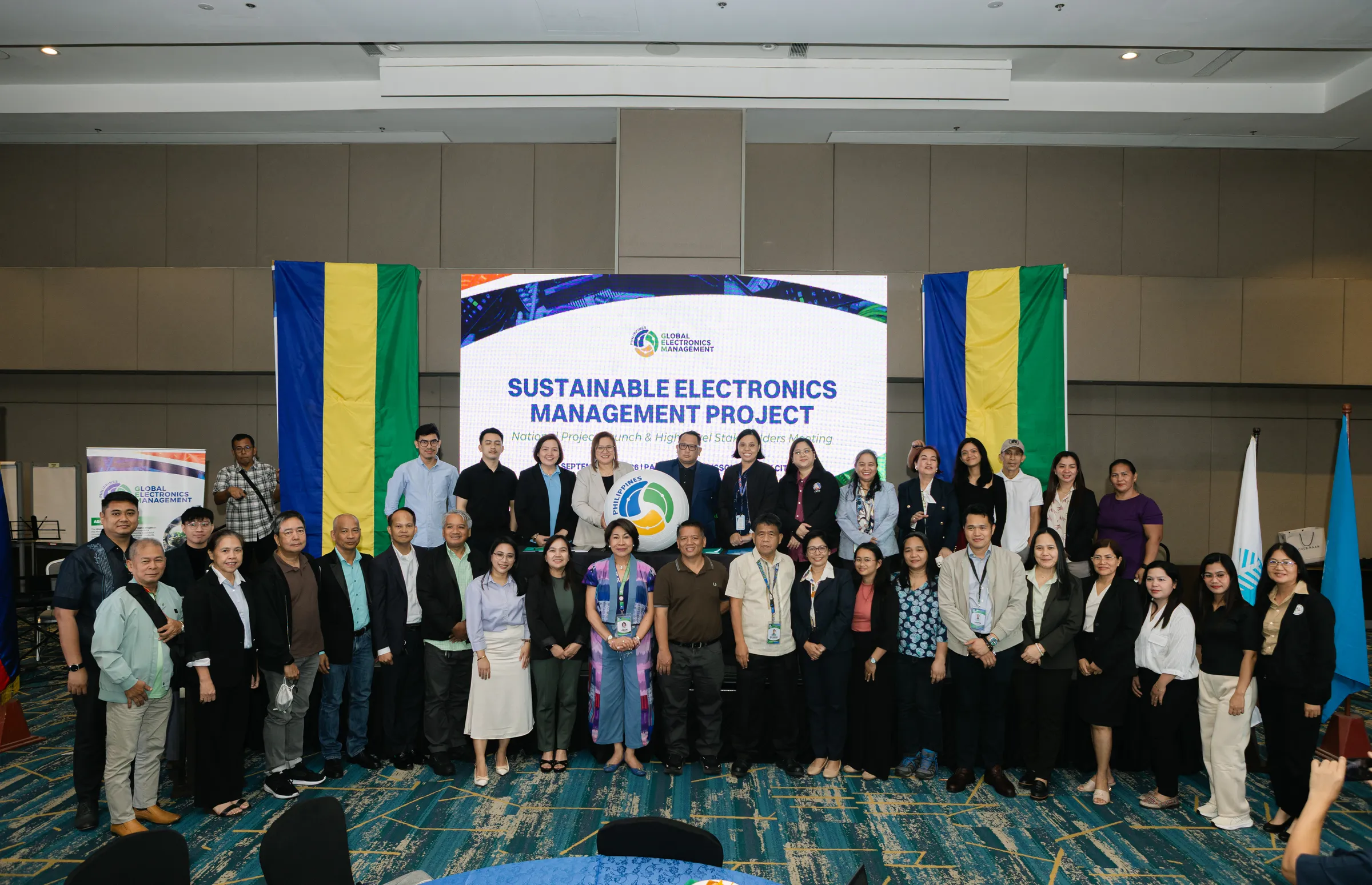 Participants of the Sustainable Electronics Management Project national launch of the GEM Program in the Philippines