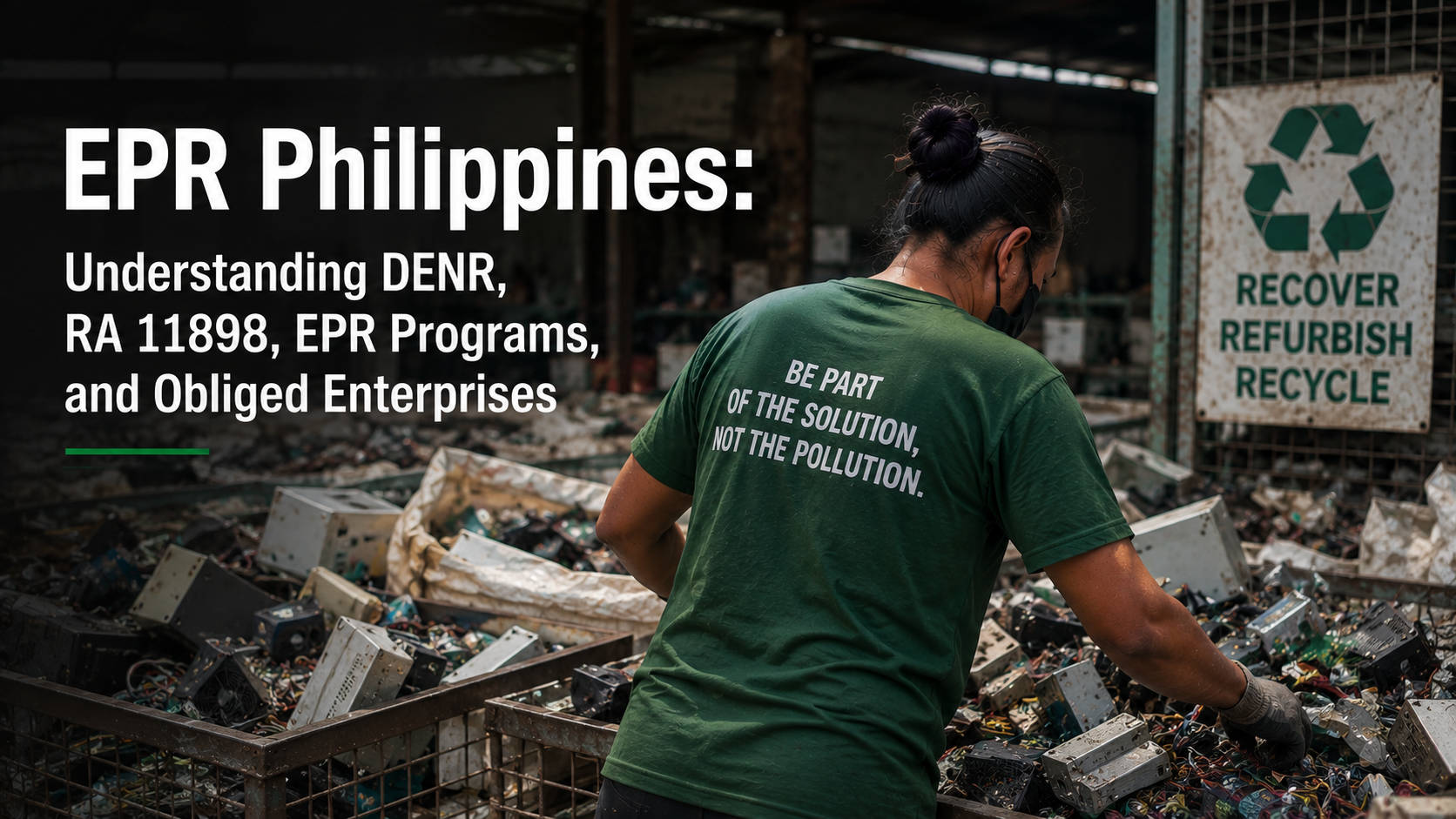 EPR Philippines: Understanding DENR, RA 11898, EPR Programs, and Obliged Enterprises